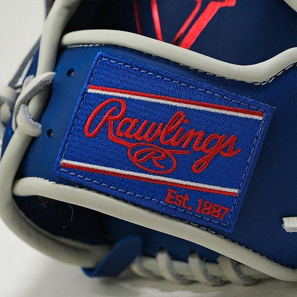 【交換往復送料無料】 野球 グローブ 軟式 大人 左投げ ローリングス Rawlings HYPER TECH MLB TEAM オールラウンド サイズ：11.5 カブス GR5HTMCK4MG-CHC 型付け可能(G) 2025年NEWモデル Rawlings（ローリングス） 交換無料 野球 グローブ 軟式 大人 左投げ
