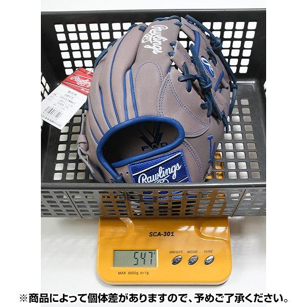 交換無料 野球 グローブ 大人 軟式 ローリングス HYPER TECH MLB TEAM 内野手用 サイズ：11.25 GR5HTMN62 右投げ ドジャース2 型付け可能(G)_15