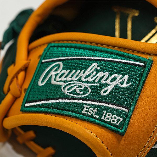 Rawlings 軟式グローブ ブラウン/イエロー 右投げ用内野 Rawlings 軟式グローブ ブラウン/イエロー 右投げ用内野