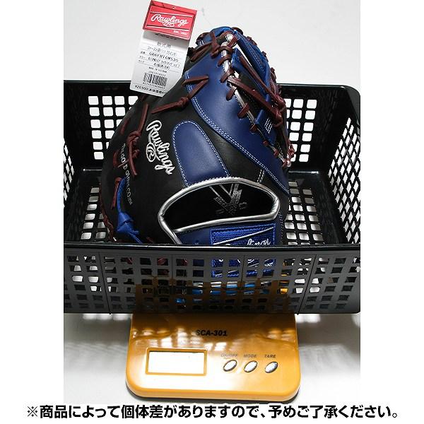 交換無料 野球 グローブ 軟式 大人 右投げ ローリングス Rawlings HYPER TECH COLOR SYNC ファーストミット サイズ：11.75 ブラック/インディゴ 型付け可能(G) | Rawlings | 12