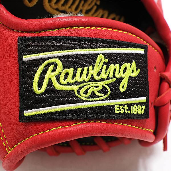 Rawlings 左用 ピッチャー 軟式グローブ レッド 野球 ローリングス Rawlings 軟式グローブ 軟式 グローブ 投手