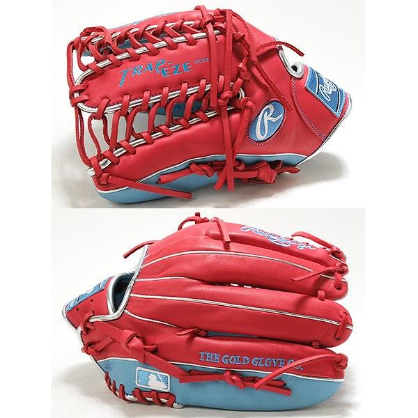 Rawlings 左用 ピッチャー 軟式グローブ レッド Rawlings（ローリングス） 交換無料 野球 グローブ 軟式 大人 左投げ