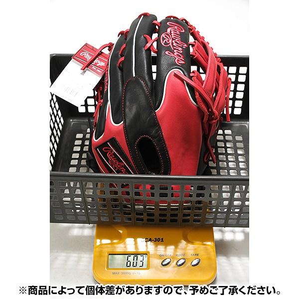 Rawlings 軟式グローブ 右投げ 黒赤　最終値下げ‼️ Rawlings（ローリングス） 交換無料 野球 グローブ 軟式 大人 右投げ