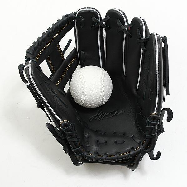 [未使用品]Rawlings 軟式グローブ 黒 右手用投手 Rawlings（ローリングス） 交換無料 野球 グローブ 軟式 大人 右投げ