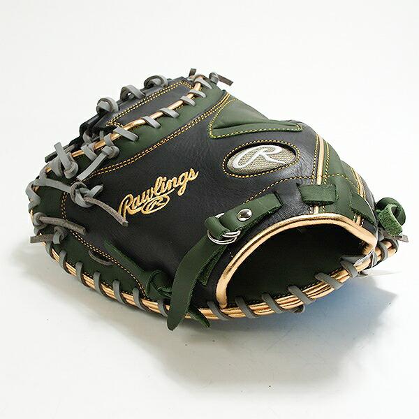 Rawlings 軟式グローブ 緑 左投げ　キャッチャーミット Rawlings（ローリングス） 交換無料 野球 キャッチャーミット 軟式