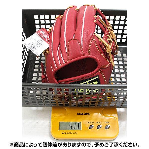 【美品】Rawlings HYPER TECH 一般軟式 投手 右 黒×赤×金 Rawlings（ローリングス） 交換無料 野球 グローブ 軟式 大人 右投げ