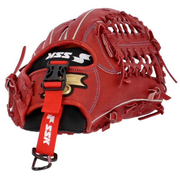 軟式 野球 グローブ ブラウン イエロー　SSK グラブホルダー他セット エスエスケイ（SSK） 3連休も毎日出荷 野球 グラブホルダー グローブ