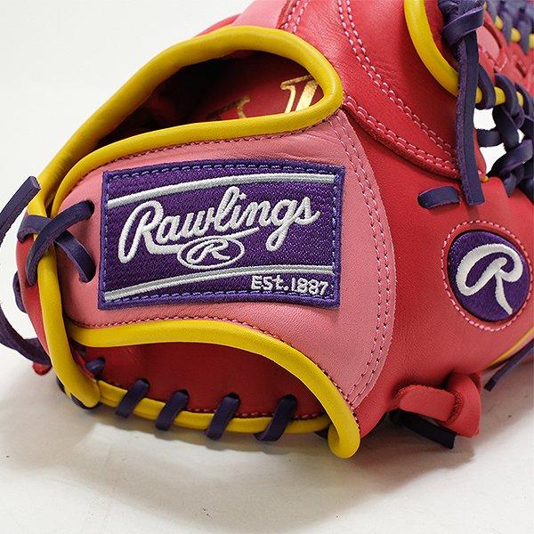 Rawlings Hyperus 軟式グローブ 紫/赤 楽天市場】【交換送料無料】 野球 グローブ 軟式 大人 右投げ