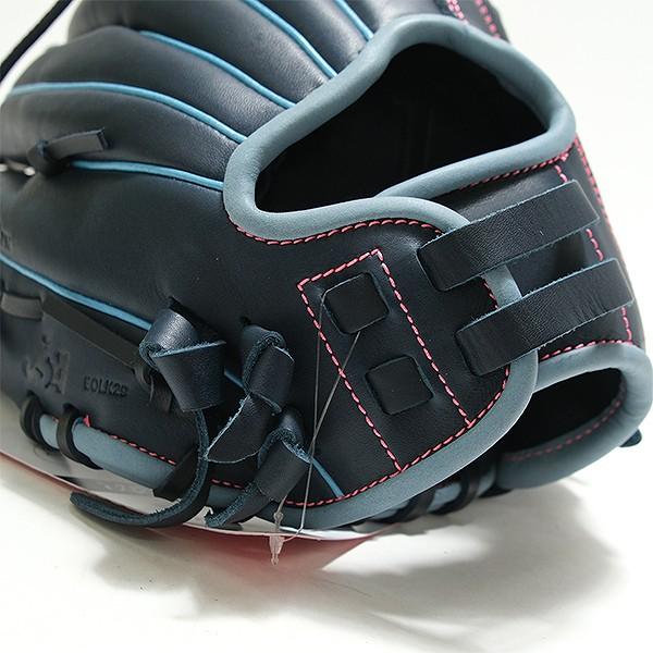 交換無料 ソフトボール グローブ 大人 ローリングス HYPER TECH R2G 内野手用 サイズ：11.5 GS5FHTR34GF 右投げ ネイビー 型付け可能(G)の画像