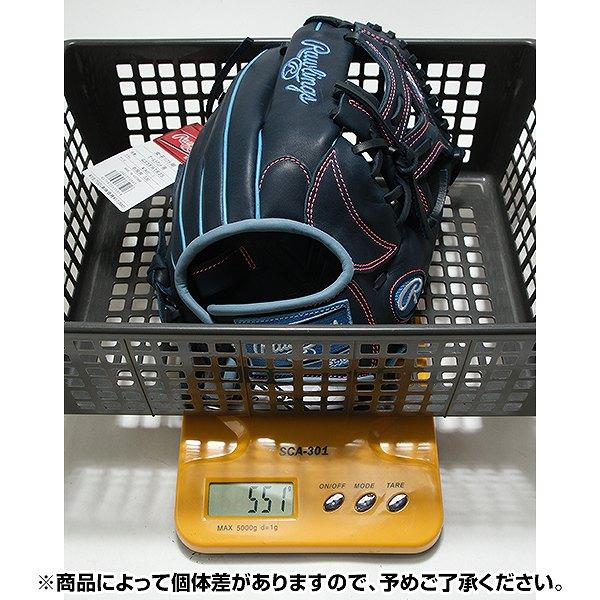 交換無料 ソフトボール グローブ 大人 ローリングス HYPER TECH R2G 内野手用 サイズ：11.75 GS5FHTR35 右投げ ネイビー 型付け可能(G)の画像