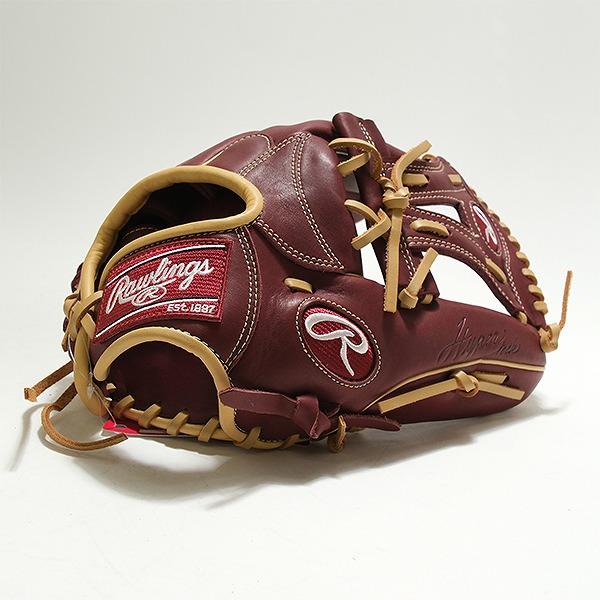 交換無料 ソフトボール グローブ 大人 ローリングス HYPER TECH R2G 内野手用 サイズ：11.75 GS5FHTR35 右投げ シェリー 型付け可能(G)の画像
