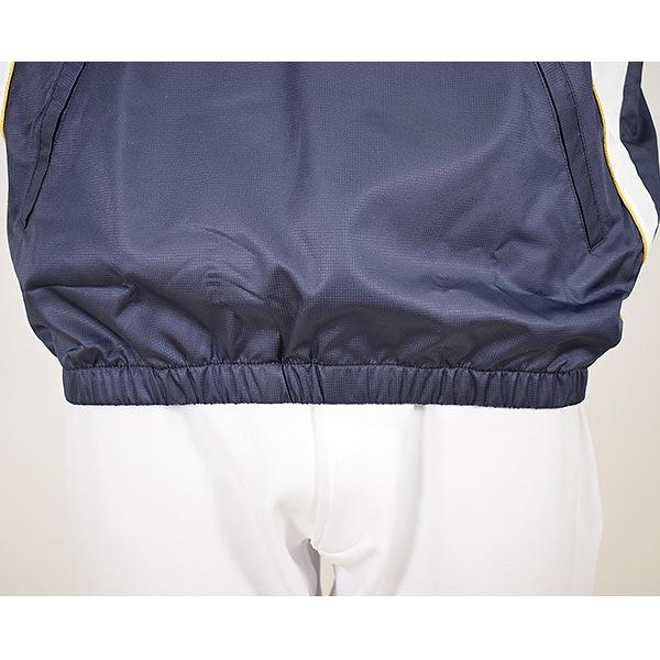 レワード 野球 ハーフジップジャケット 半袖 メンズ 高校野球