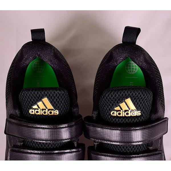 adidas（アディダス） 交換無料 野球 スパイク ポイント 黒 スタビル