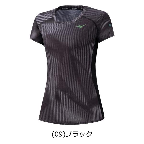 MIZUNO ミズノ ドライエアロフローランニングTシャツ レディース