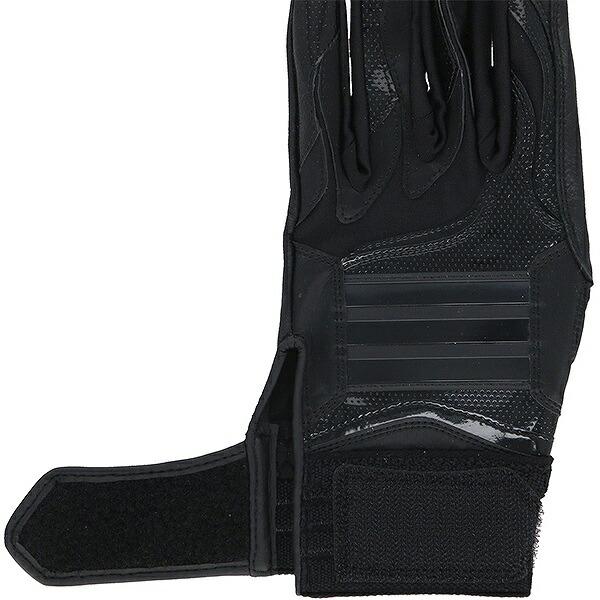 交換無料 野球 バッティンググローブ 大人 両手用 白 黒あり アディダス adidas TOP1 バッティンググラブ バッティング手袋 LBG205 2026NEW バッテ刺繍有料可(T) | adidas | 06