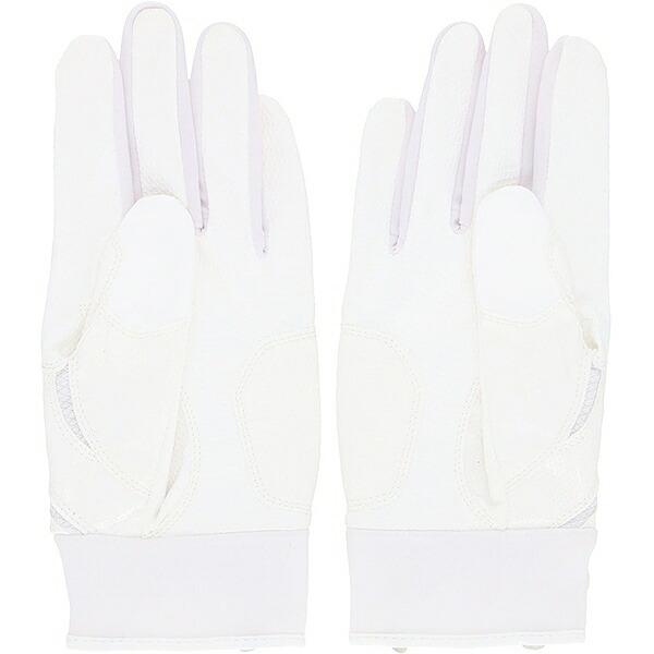 交換無料 野球 バッティンググローブ 大人 ジュニア 両手用 白 黒あり アディダス BASIC 水洗い可 バッティンググラブ 手袋 LBG405 2026 バッテ刺繍有料可(T) | adidas | 04