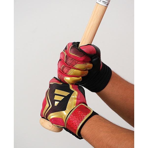 交換無料 野球 バッティンググローブ 大人 両手 アディダス バッティンググラブ バッティング手袋 手ぶくろ LBG102 | adidas | 11