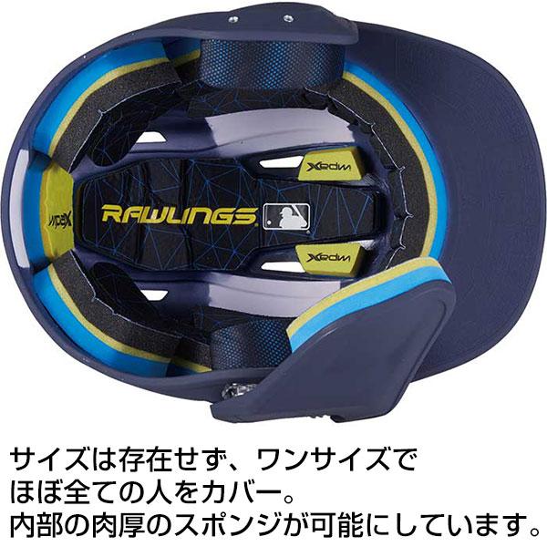 Rawlings ローリングス ヘルメット 硬式 野球 顎ガード 両耳付き Rawlings ローリングス ヘルメット 硬式 野球 顎ガード 両耳付き