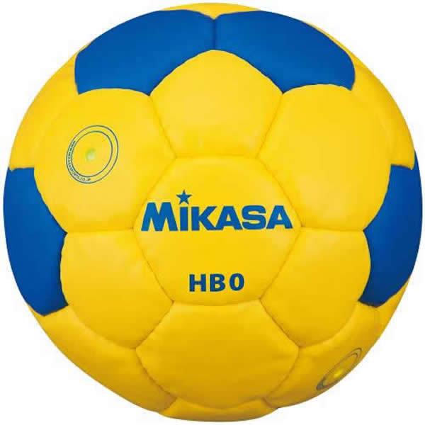 ミカサ ハンドボール0号球 小学校低学年用 ソフトタイプ 黄 青 Hb0 送料0円