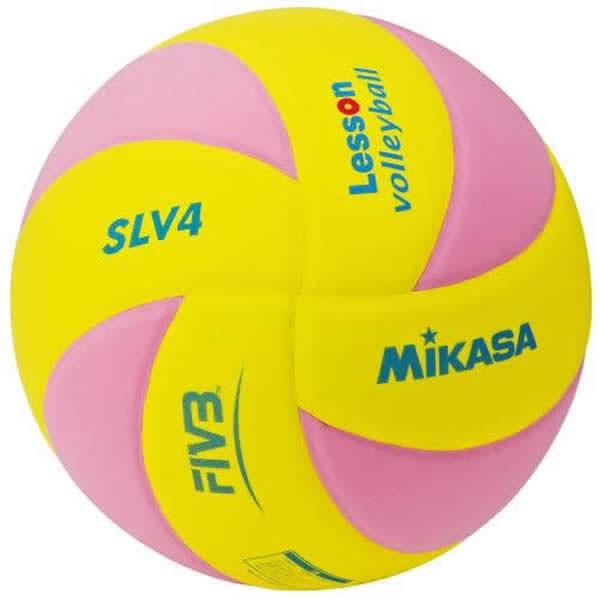 ミカサ アウトレット 送料無料 バレーボール 軽量4号球 レッスンバレー Eva Slv4 Yp2 約160g 黄 ピンク 0円