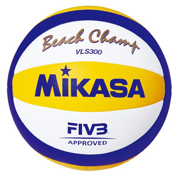 MIKASA（ミカサ） ビーチバレーボール 国際公認球 白 黄/青 VLS300