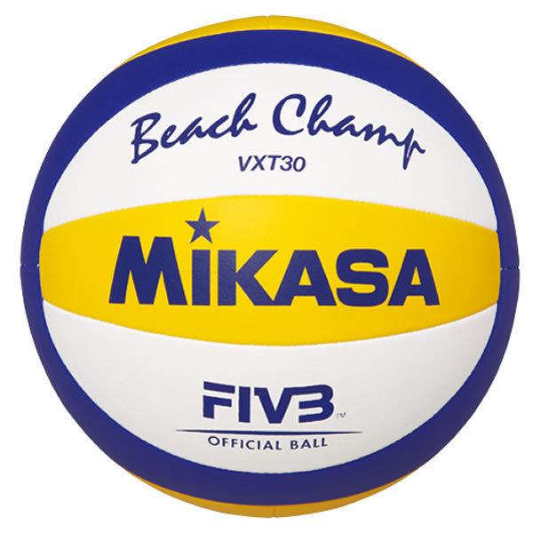 MIKASA BEACH PRO バレーボール ビーチバレー国際公認球 ミカサ MIKASA（ミカサ） ビーチバレーボール 練習球 白/黄/青 VXT30 MIKASA