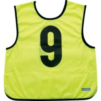 molten（モルテン） ゲームベスト 中学校・高校・一般向け 蛍光レモン