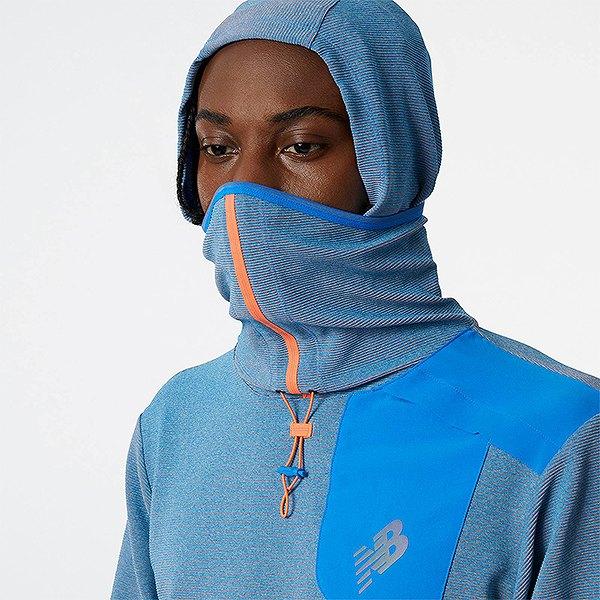 New Balance パーカー フェイスカバー付き メンズ New Balance パーカー フェイスカバー付き メンズ