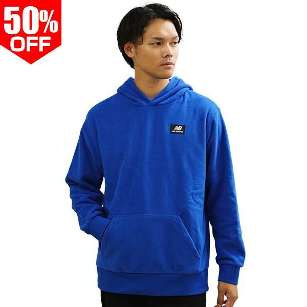 フリースパーカー 大人 ニューバランス AT フーディー フード付き 長袖 プルオーバー メンズ レディース 男女兼用 ブランド ロゴ入り 防風 防寒 MT21507 | New Balance