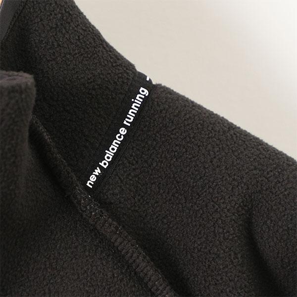 フリースジャケット メンズ ニューバランス Q Speed シェルパ アノラック 長袖 ハーフジップ ブルゾン アウター 冬用 防寒ウェア 保温 吸汗速乾 MT23285 | New Balance | 04