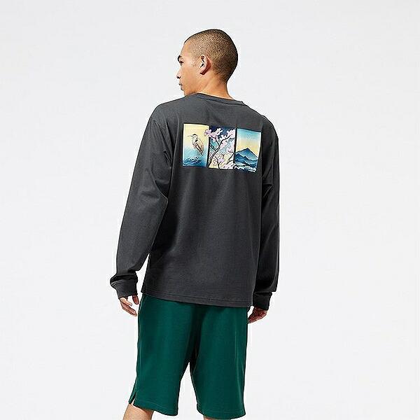New Balance（ニューバランス） ロンT Tシャツ メンズ 長袖 丸首
