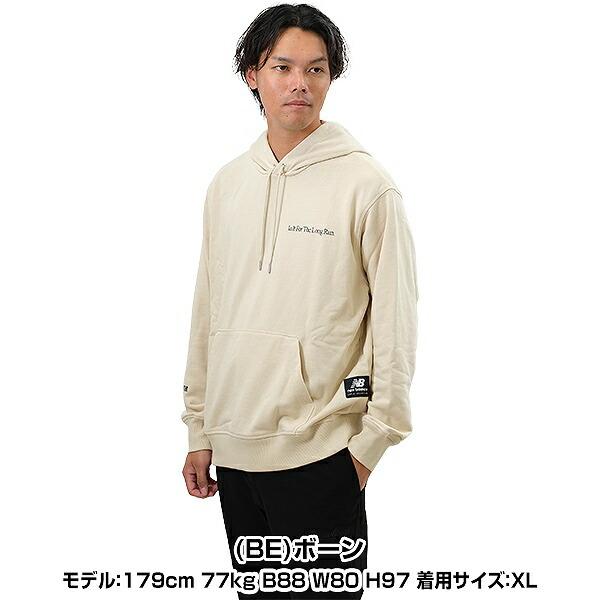 パーカー メンズ ニューバランス NB ジェイコブ ロチェスター フレンチテリー フーディ スエットパーカー 長袖 フード付き スポーツウェア プルオーバー MT31552 | New Balance | 04