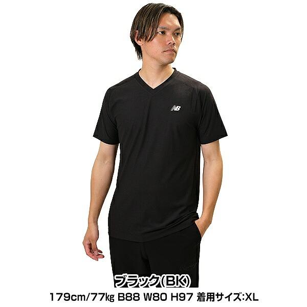 New Balance（ニューバランス） 野球 アンダーシャツ 夏用 半袖 V