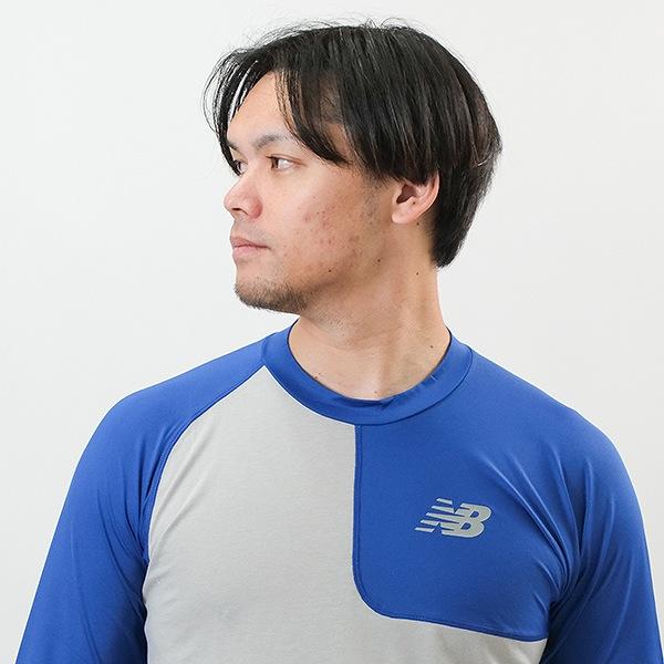 New Balance（ニューバランス） 野球 アンダーシャツ 七分袖 丸首 大人