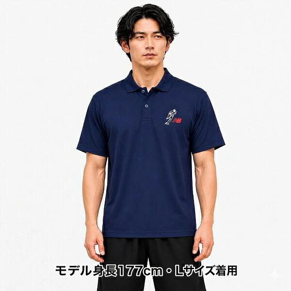 New Balance（ニューバランス） 野球 ポロシャツ 半袖 大人 大谷翔平