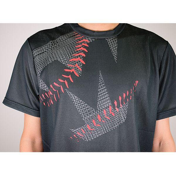 美津和タイガー Tシャツ グラフィックTEE SS ボールシーム 半袖 MT7JSA11 野球ウェア メンズ 大人 一般用 | 美津和タイガー | 03