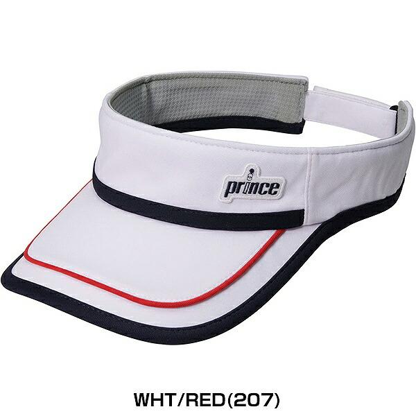 テニス プリンス サンバイザー UVカット レディース ベルクロ式 吸汗速乾 UVケア バイザー ソフトテニス 硬式テニス 軟式テニス ラウンディッシュ Prince PH552 | プリンス | 03