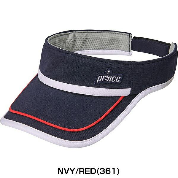 テニス プリンス サンバイザー UVカット レディース ベルクロ式 吸汗速乾 UVケア バイザー ソフトテニス 硬式テニス 軟式テニス ラウンディッシュ Prince PH552 | プリンス | 04