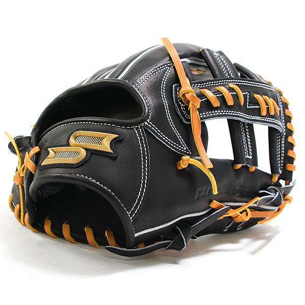 SSK プロエッジ硬式用グローブ ブラック×タン proedge 交換無料 野球 グローブ 硬式 大人 SSK プロエッジ B 内野手用