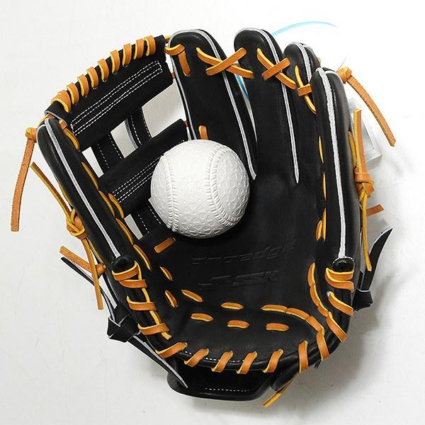 SSK 野球 軟式グローブ 一般用　大人　右投げ　グラブ　内野手　右利き　黒 エスエスケイ（SSK） 交換無料 野球 グローブ 軟式 大人 右投げ