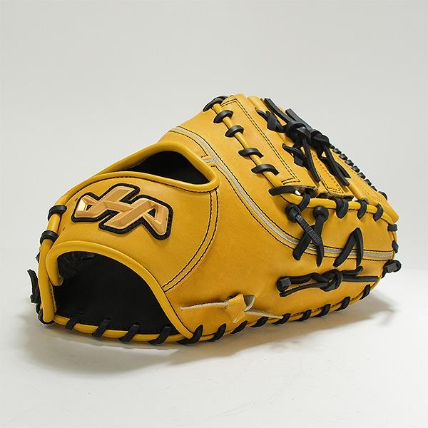 ハタケヤマ 一般ファーストミット　グローブ　 イエロー ハタケヤマ（HATAKEYAMA） 交換無料 野球 ファーストミット 軟式 大人