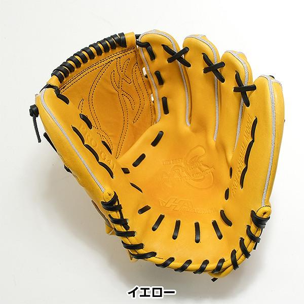 ハタケヤマ硬式グローブ K-M1Y イエロー ハタケヤマ硬式グローブ K-M1Y イエロー 硬式用【ハタケヤマ】K SERIES