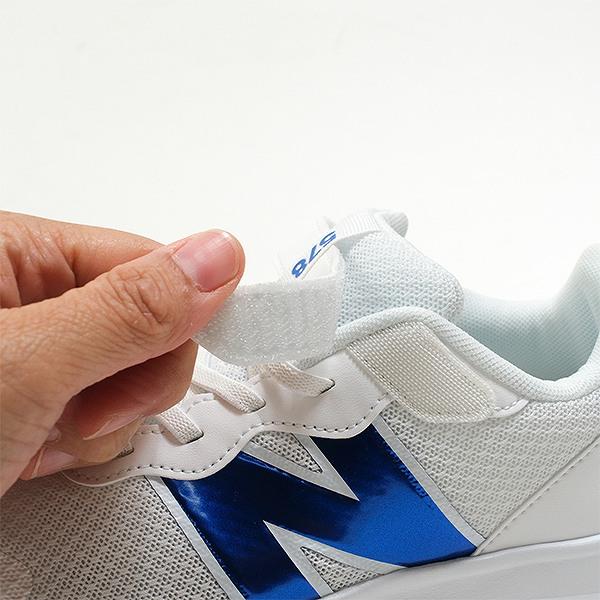 交換無料 ニューバランス スニーカー ジュニア キッズ マジックテープ ベルクロ ゴムシューレース 靴幅 標準〜やや幅広 PT578 少年 靴 くつ 子供靴 | New Balance | 10