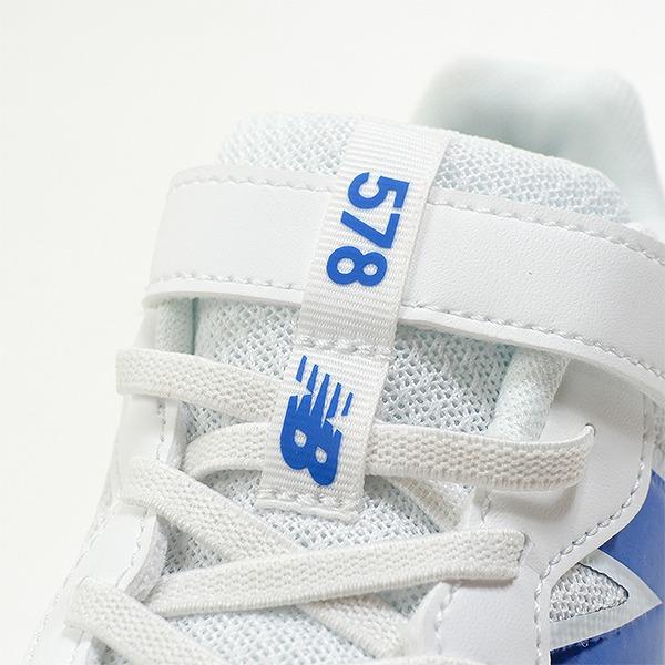 交換無料 ニューバランス スニーカー ジュニア キッズ マジックテープ ベルクロ ゴムシューレース 靴幅 標準〜やや幅広 PT578 少年 靴 くつ 子供靴 | New Balance | 11