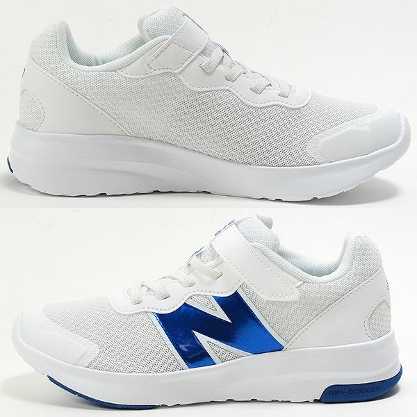 交換無料 ニューバランス スニーカー ジュニア キッズ マジックテープ ベルクロ ゴムシューレース 靴幅 標準〜やや幅広 PT578 少年 靴 くつ 子供靴 | New Balance | 04