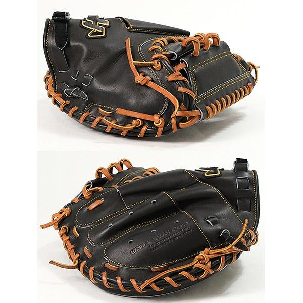 【新品】ハタケヤマ 硬式キャッチャーミット Q-OK 右投げ　ブラック ハタケヤマ（HATAKEYAMA） 交換無料 野球 キャッチャーミット 硬式