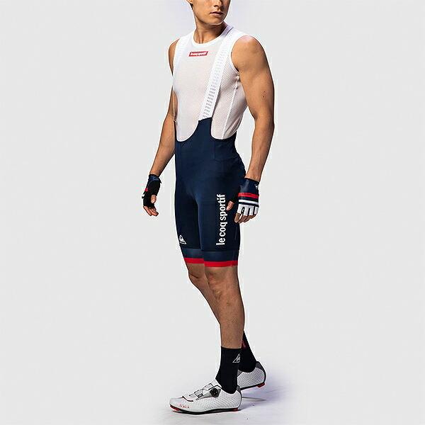 1/13(火)以降発送予定 le coq sportif(ルコック) フィッタブルパンツ ショート ビブ メンズ サイクルウェア Fit-able Pants Short Bib QCMPGD30 サイクル | le coq sportif | 08
