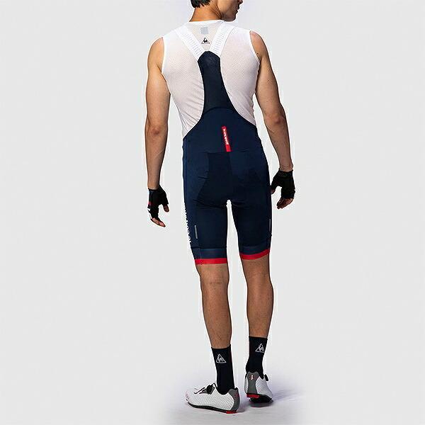 1/13(火)以降発送予定 le coq sportif(ルコック) フィッタブルパンツ ショート ビブ メンズ サイクルウェア Fit-able Pants Short Bib QCMPGD30 サイクル | le coq sportif | 09