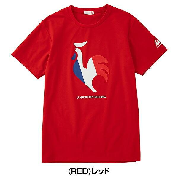 le coq sportif - le coq sportif ルコックスポルティフ 半袖Tシャツ紺青赤 メンズM le coq sportif ルコックスポルティフ Tシャツ 半袖 吸汗速乾
