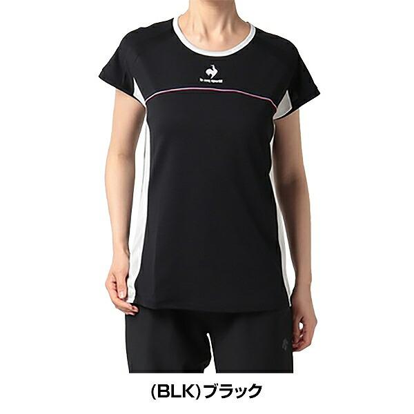 テニス ルコック JTA公認 ゲームシャツ レディース TRICOLOR GAME